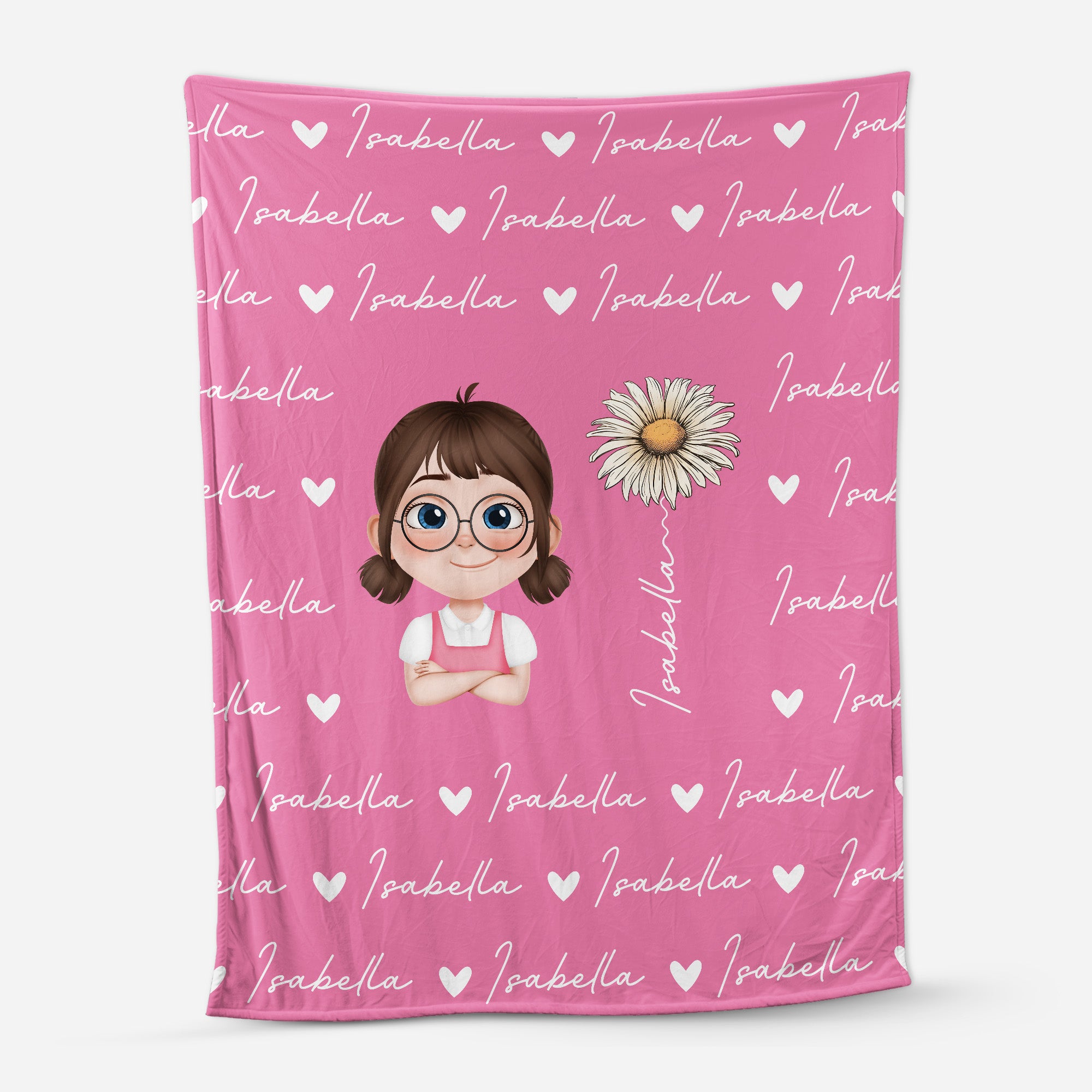6124BUS1 personalized fleece blankets with names_ cute gifts for kids 6124B8VTK