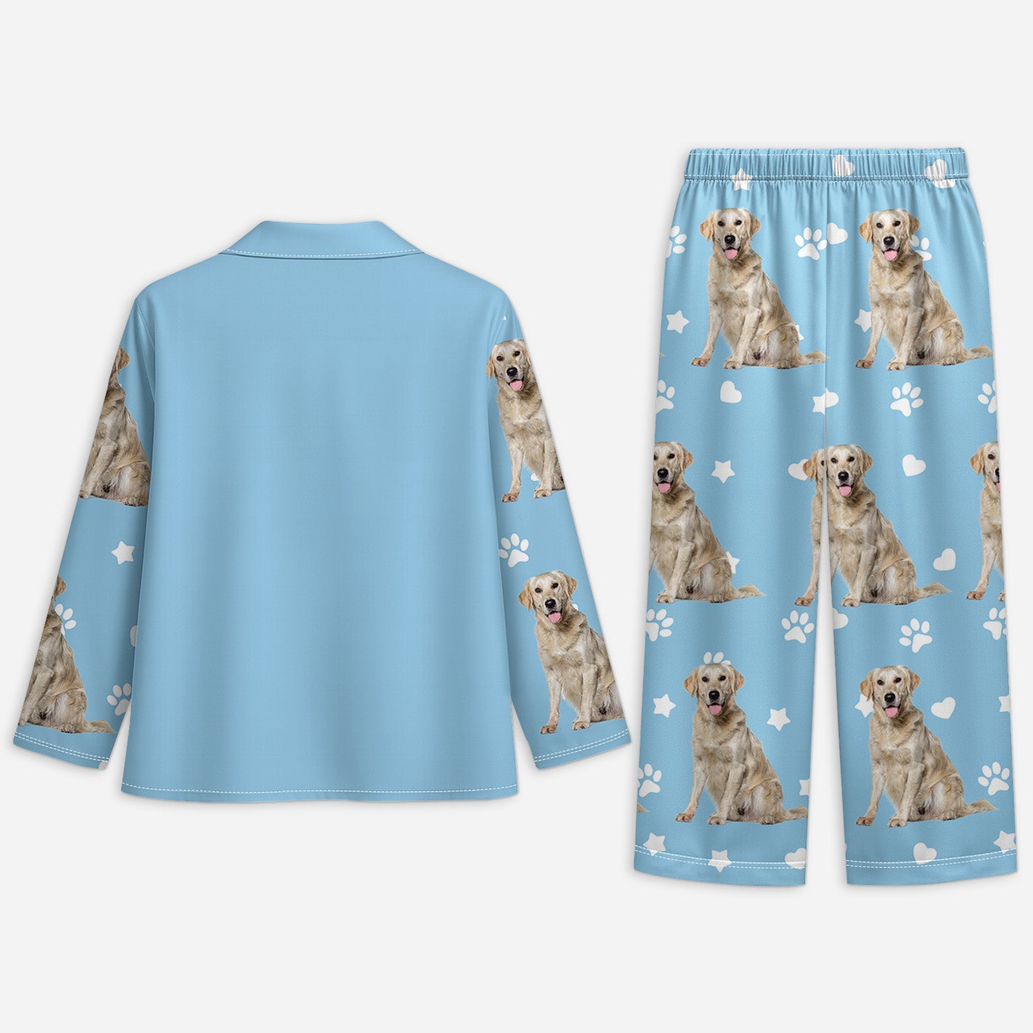6128VUS2 personalized pajamas with dog picture gifts for dog lovers 6128VTTTC