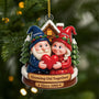 6139OUS1 acrylic growing old together since ornament custom couple xmas gifts 6139O3VMG