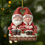 6144OUS1 3d printing effect acrylic mr and mrs claus ornaments_ custom xmas gifts for couples 6144O6LMG_1