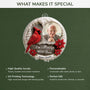 6146OUS4 3d printing effect acrylic xmas ornaments custom memorial photo gifts 6146O6VAA