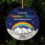 6148OUS1 ceramic cat memorial ornament rainbow bridge personalized gifts_ 6148OK6ZD