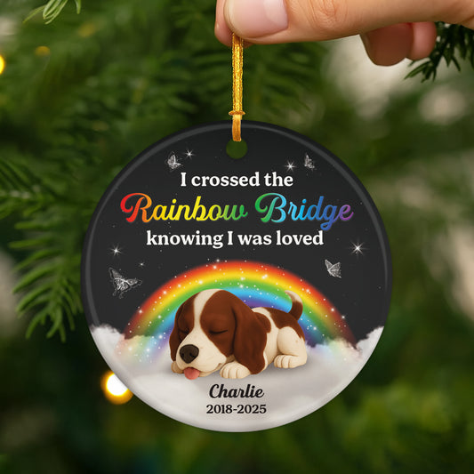 6148OUS1 ceramic dog memorial ornament rainbow bridge personalized gifts_ 6148OK6ZC2