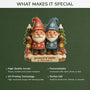 6151OUS4 3d printing effect custom acrylic christmas ornaments gifts for gay couples 6151OKTMG