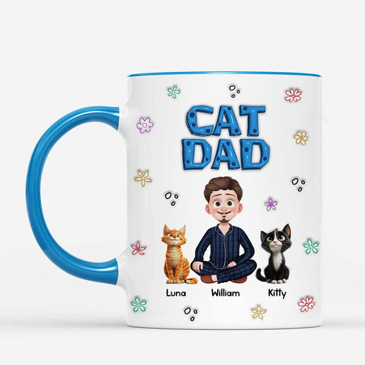 6169MUS2 3d printing effect personalized cat mom mug cat lover present 6169M8VMD