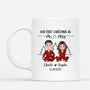 6170MUS1 personalized mugs for couples our first christmas as mr and mrs 6170M3MQG