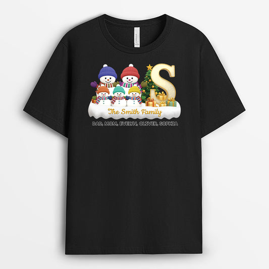 6175AUS1 snowman christmas shirts_ personalized family christmas gifts 6175A3QTI_669b5139 23fb 4f00 9996 200cd09805da