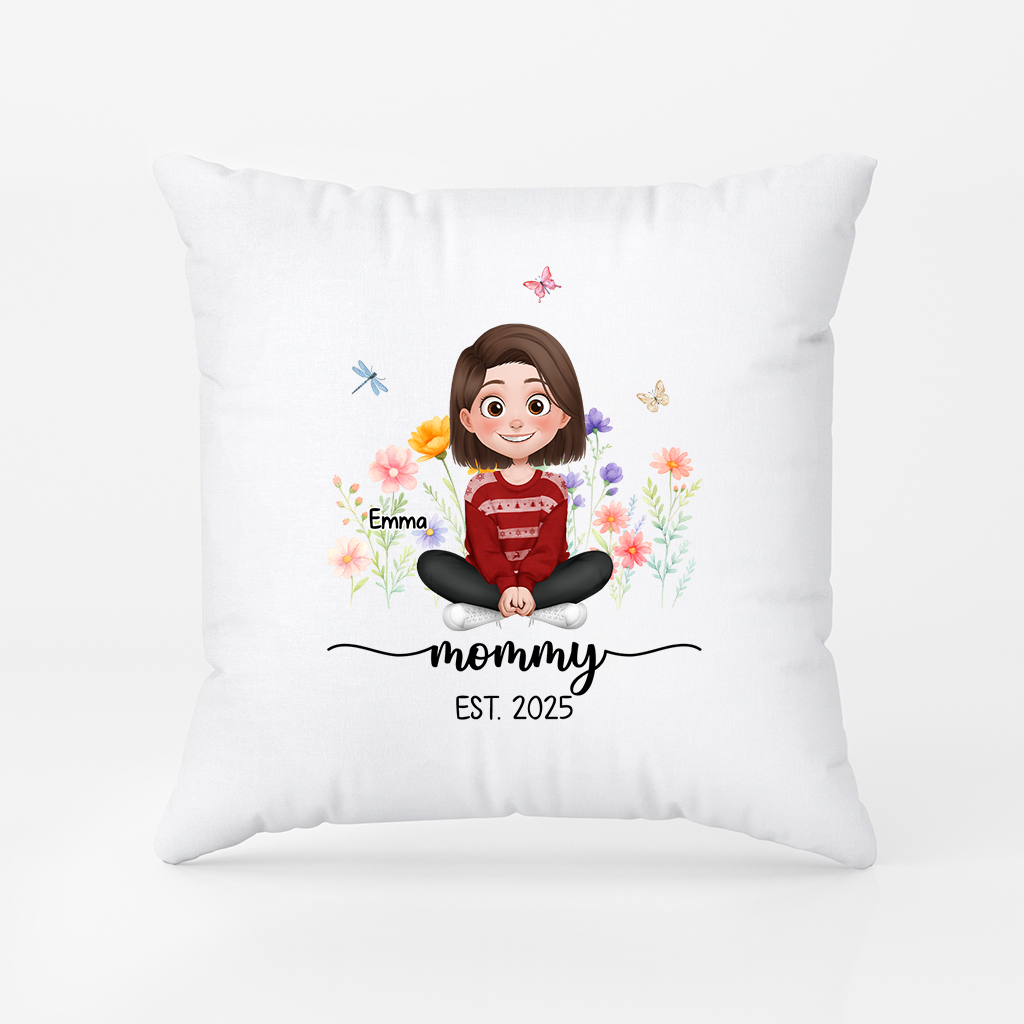 6178PUS2 dad mom est pillow _ personalized gifts for mom and dad 6178P3TCB