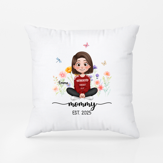 6178PUS2 dad mom est pillow _ personalized gifts for mom and dad 6178P3TCB