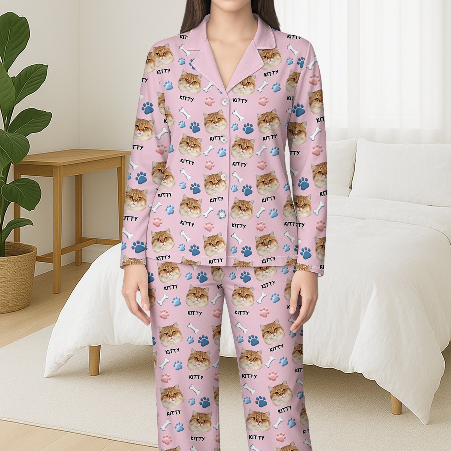 6190VUS3 3d printing effect custom pajamas with dog face dog lover gifts 6190V8XQC