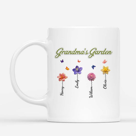 6194MUS1 3d printing effect grandmas garden mug custom gifts for grandma mom 6194M8VNA