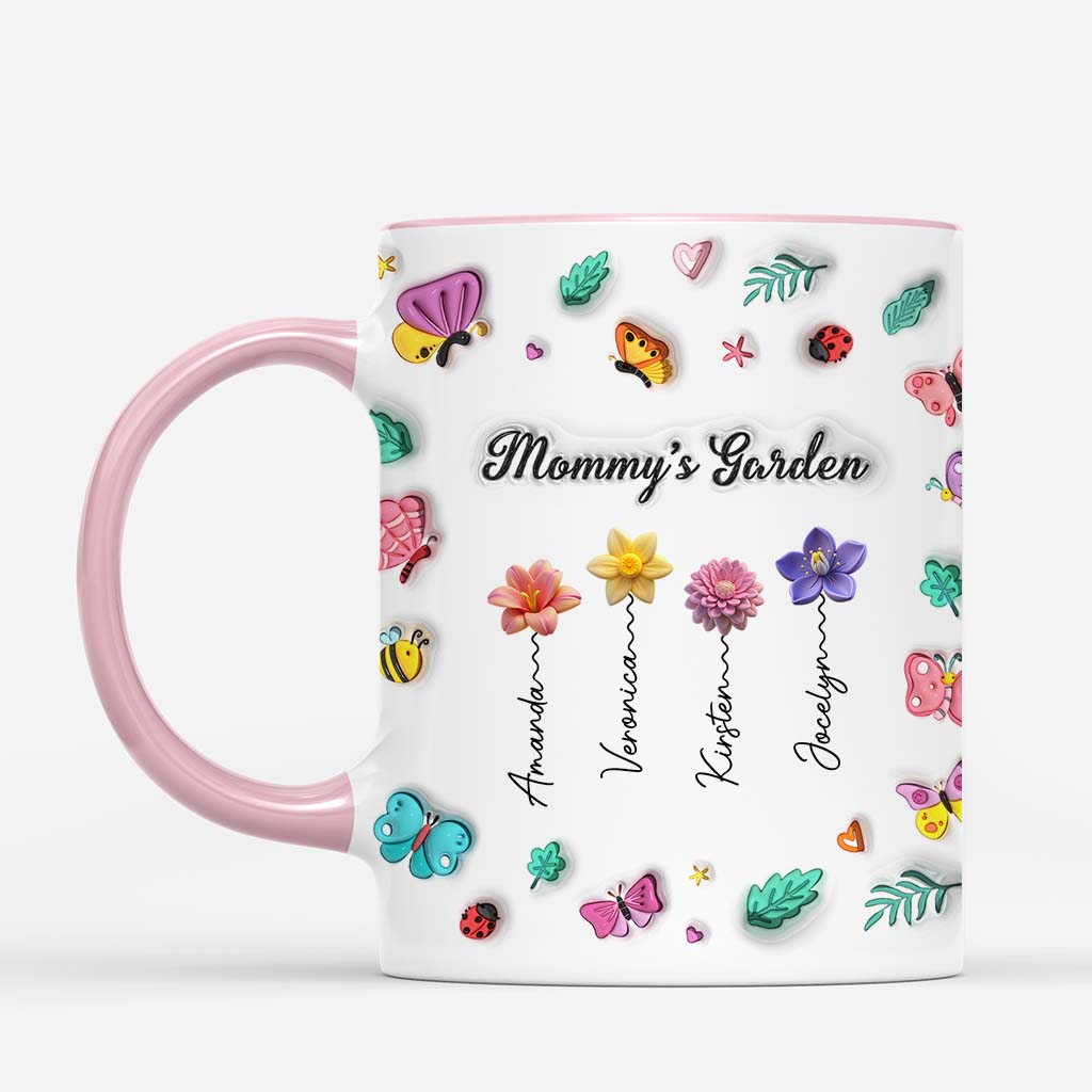 6197MUS2 3d printing effect grandmas garden mug personalized gifts for grandma mom 6197M8VAA