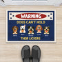 6204DUS2 dog cant hold its licker doormat custom gifts for dog lovers 6204D3VMC