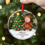6208OUS2 glass christmas ornaments for newborns personalized photo gifts 6208OTHTK