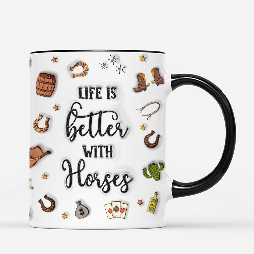 6213MUS3 3d printing effect just a girl who loves horses mug personalized horse gifts 6213M6VAU