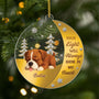 6215OUS1 acrylic dog memorial ornament personalized gifts for dog owners 6215o6stc
