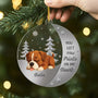6215OUS2 acrylic dog memorial ornament personalized gifts for dog owners 6215o6stc