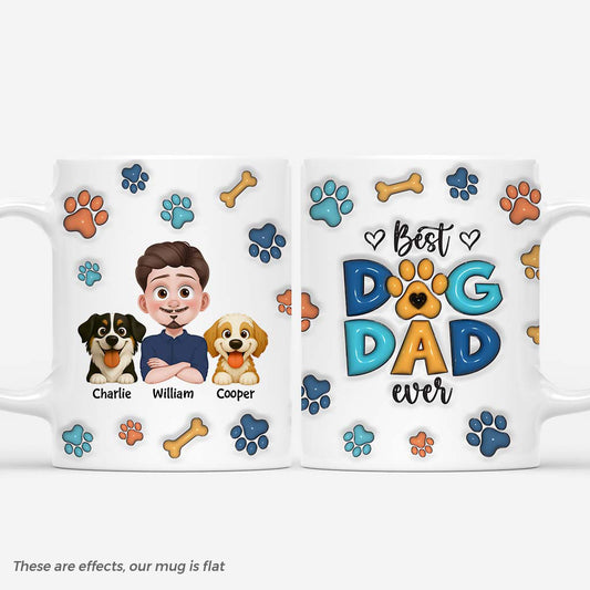 6220MUS1 3d printing effect best dog dad ever mug personalized dog and owner mug 6220M6VMC_91cb712f 1d2e 4b3b 8bd8 314923eac92c