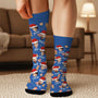 6221JUS2 custom face socks funny christmas gifts for him her 6221J6XTA