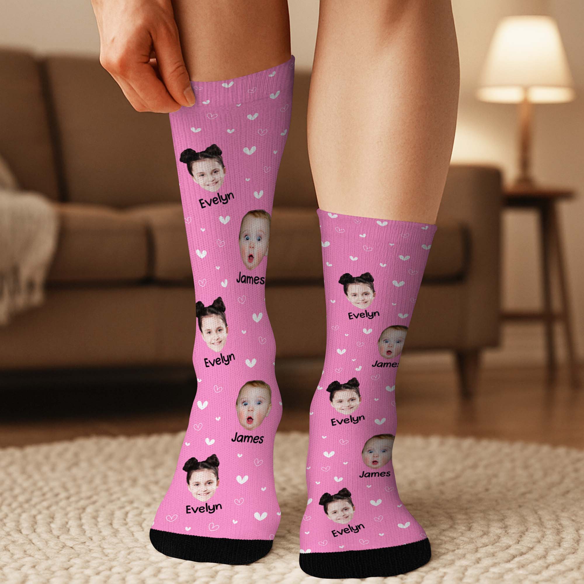 6224JUS3 funny if you can read this socks personalized gifts for parents 6224J6KNA