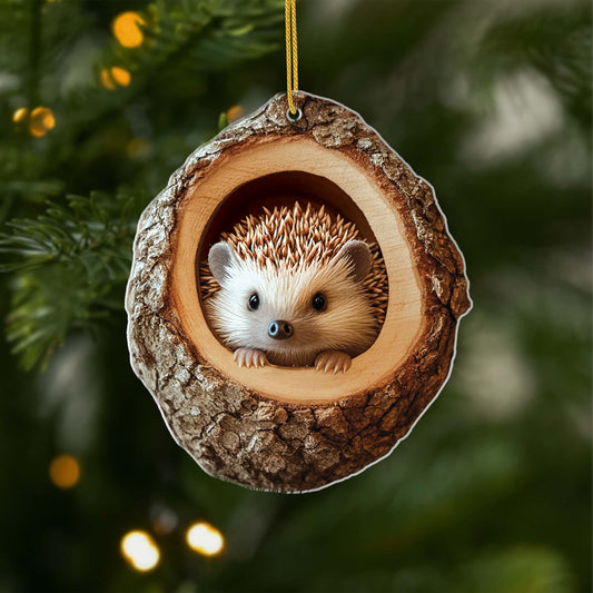 6226OUS1 3d printing effect personalized acrylic christmas ornaments with animal picture 6226O8TCA