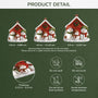 6228OUS1 3d printing effect acrylic snowman christmas ornament personalized gift for family 6228O8LZI_3
