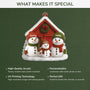 6228OUS1 3d printing effect acrylic snowman christmas ornament personalized gift for family 6228O8LZI_4