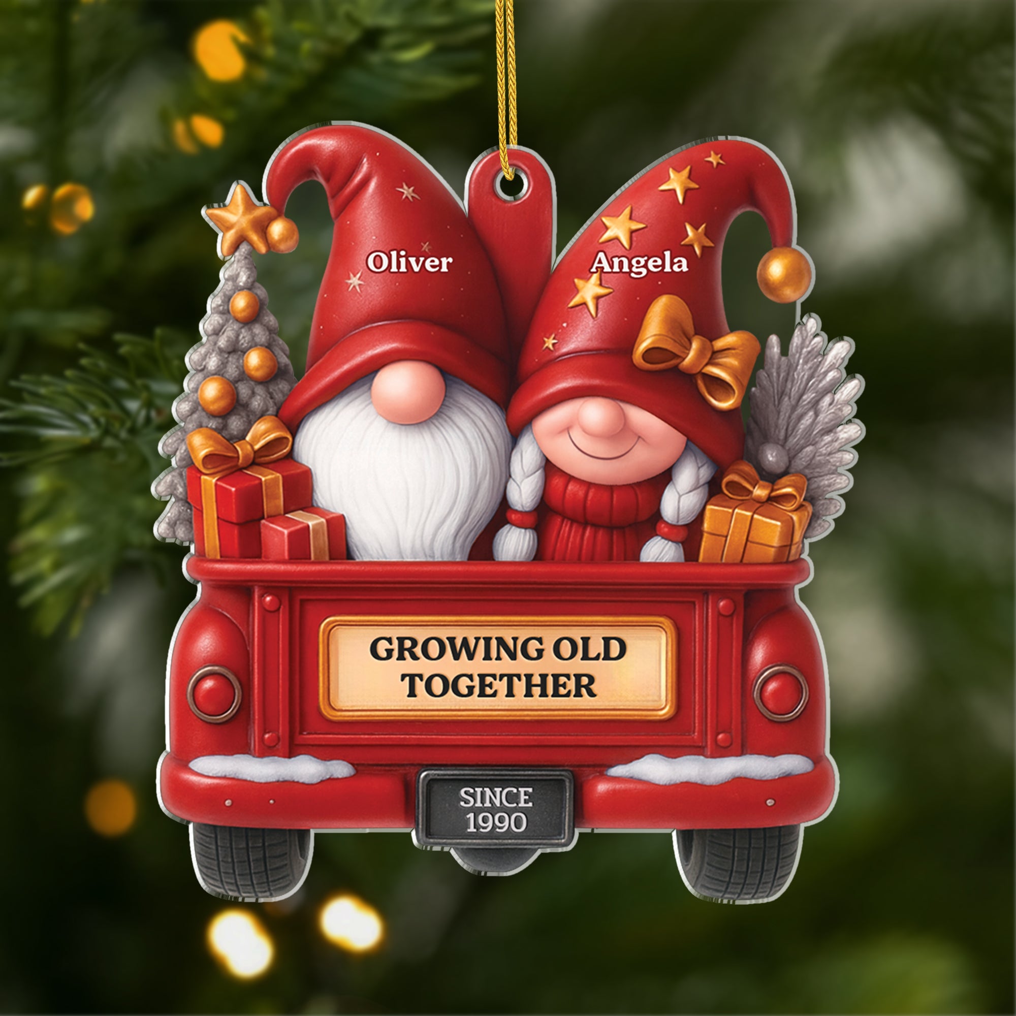 6230OUS1 3d printing effect acrylic christmas ornaments custom couple gifts 6230O8VNG
