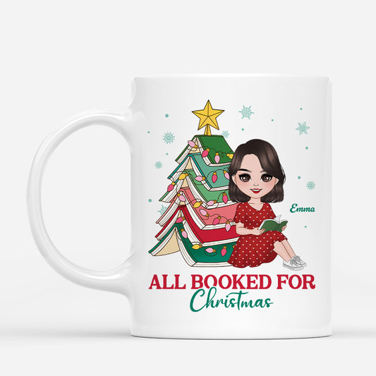 6233MUS1 all booked for christmas mug personalized gifts for book lovers 6233MKL5A
