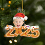6246OUS1 3d printing effect acrylic photo xmas ornaments personalized gifts for kids 6246O8VAK