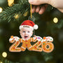 6246OUS2 3d printing effect acrylic photo xmas ornaments personalized gifts for kids 6246O8VAK