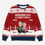 6249WUS1 growing old together ugly christmas sweater custom gifts for couples 6249WKLNG