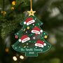 6250OUS1 acrylic christmas tree ornament with names custom gifts for family 6250OKLTI