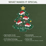 6250OUS4 acrylic christmas tree ornament with names custom gifts for family 6250OKLTI