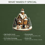 6257OUS4 3d printing effect acrylic christmas house ornaments custom gifts for cat lovers 6257OKQ5D
