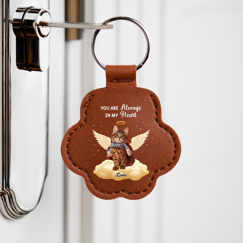 6260AUS2 pet hair keychain with photo personalized pet memorial gifts 6260aj