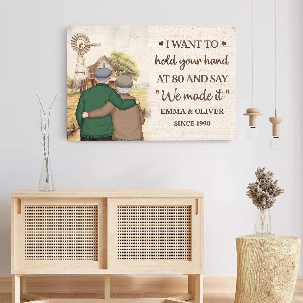 6265CUS3 personalized couple canvas romantic gifts for old couples 6265C8MZG