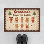 6268DUS1 personalized christmas doormat grandmas favorite batch 6268DKTZA