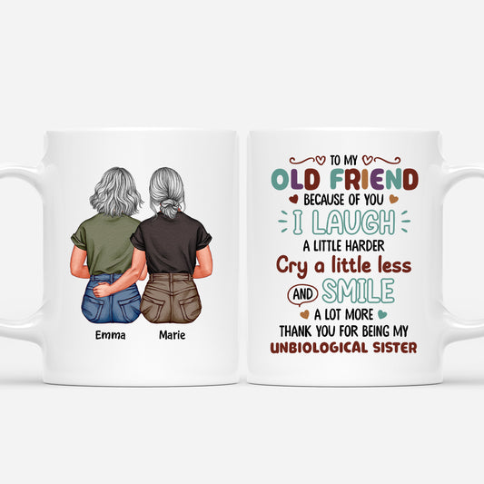 6282MUS1 to my old friend mug personalized best friend gifts 6282M