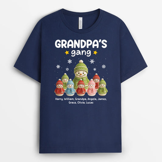 6288AUS2 grandmas gang shirt personalized christmas gifts for grandparents 6288A3TMA