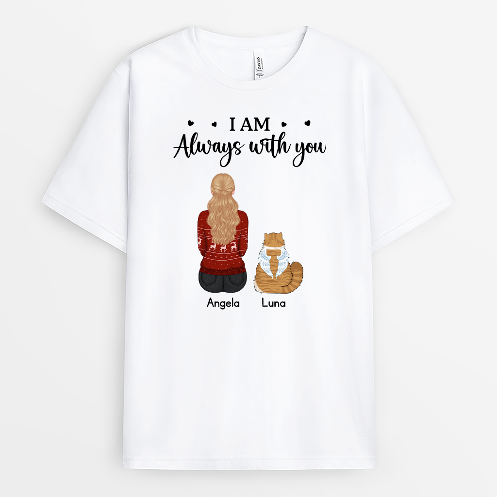 6290AUS1 im always with you shirt personalized memorial gifts for pet lovers 6290a3fma