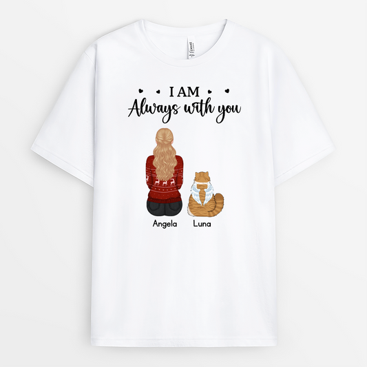 6290AUS1 im always with you shirt personalized memorial gifts for pet lovers 6290a3fma