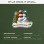 6310OUS4 3d printing effect acrylic 1st family christmas ornament_ custom family gifts 6310O