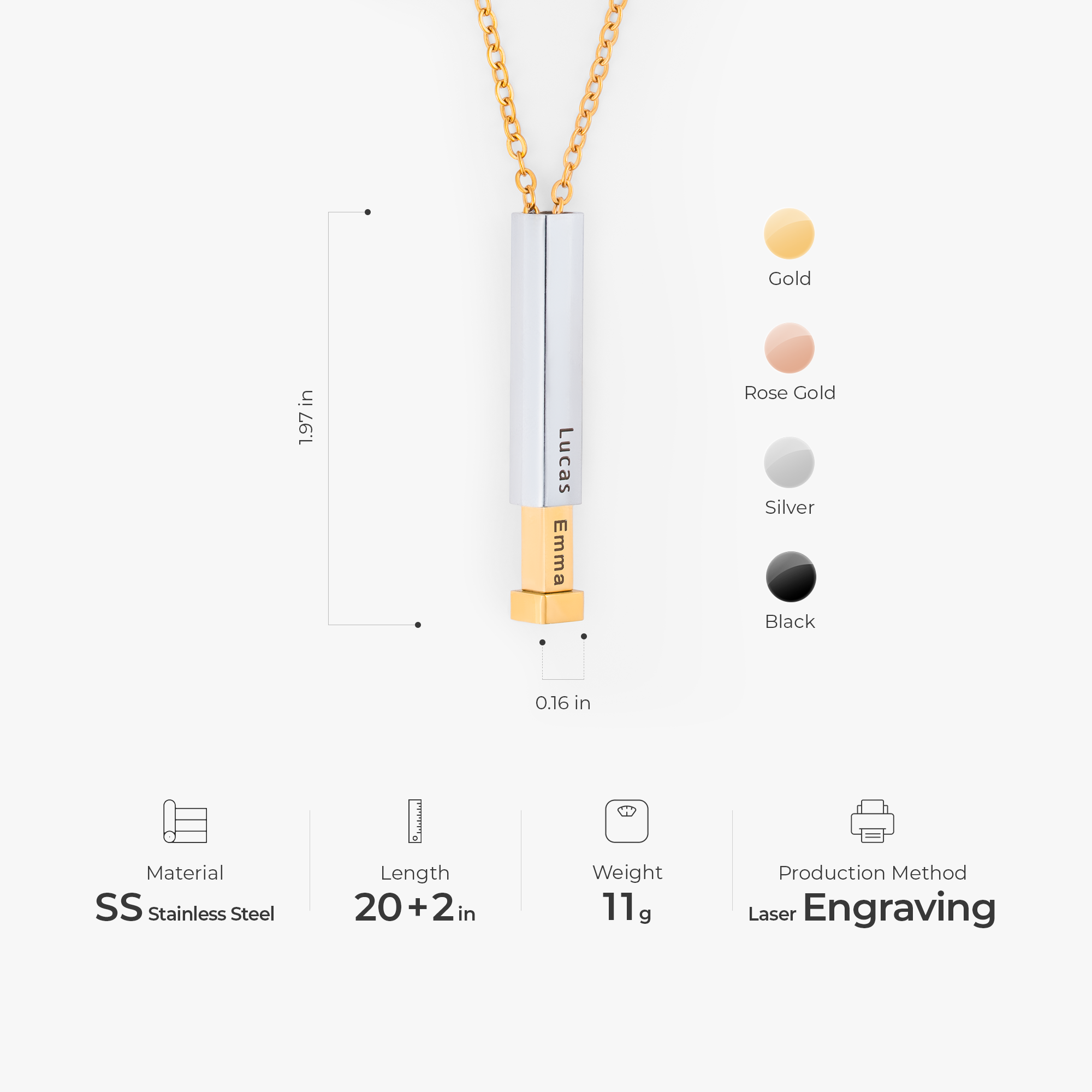 6316JUS3 custom hidden message necklace_ personalized gifts for him her 6316J0T5A