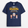 6324AUS2 best grandma ever t shirt personalized gifts for grandparents 6324A6VMB