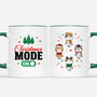 6332MUS2 christmas mode on mug with cat custom gifts for cat lovers 6332M6YCD
