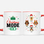 6332MUS2 christmas mode on mug with dog custom gifts for dog lovers 6332M6YCC