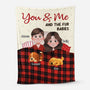 6336BUS1 personalized couple blankets cute gifts for dog lovers_ 6336BTP5C