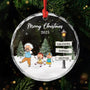 6337OUS1 glass merry christmas ornament personalized gifts for grandparents 6337O3V0B