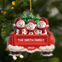 6338OUS1 3d printing effect acrylic snowman xmas ornaments personalized family gifts 6338OKL5I